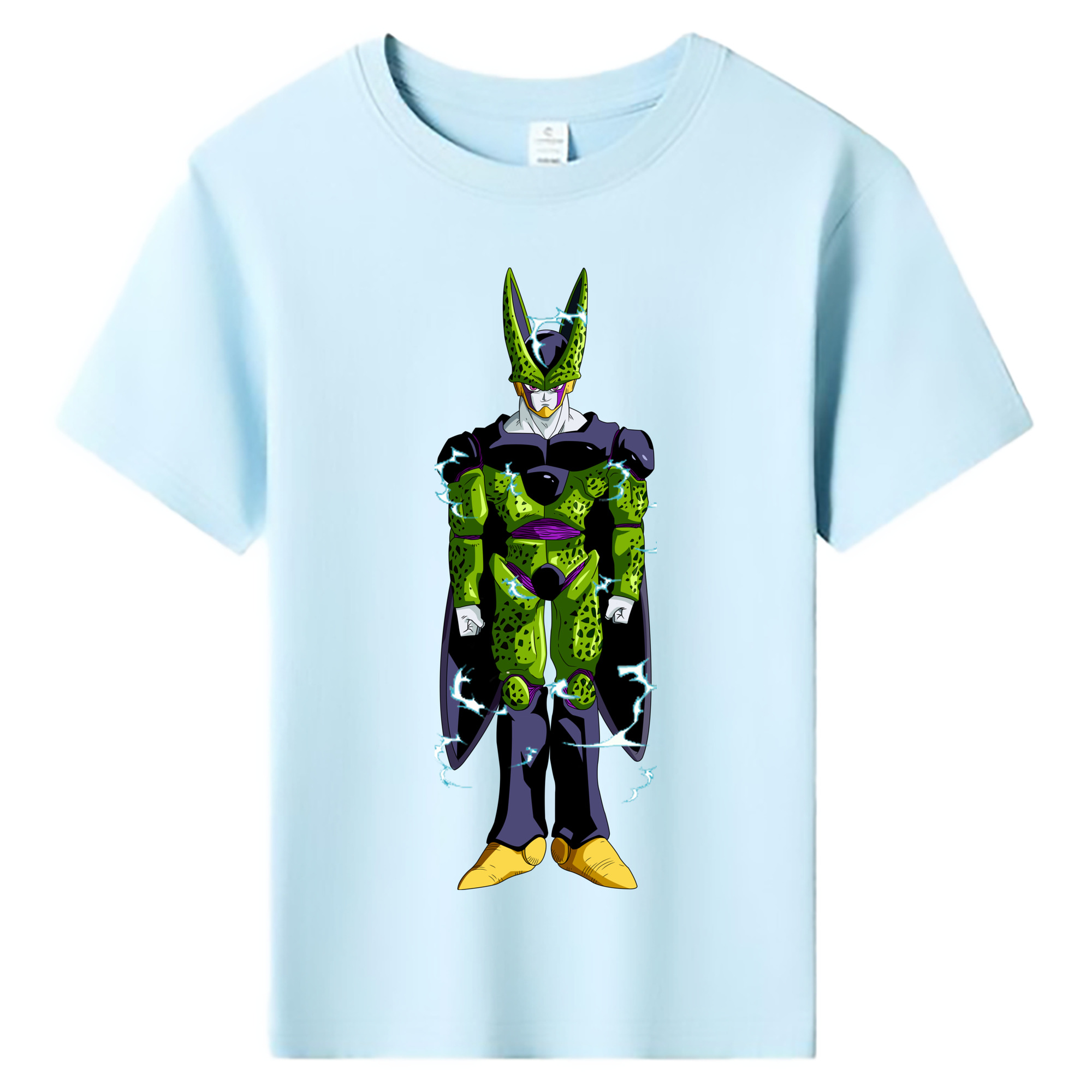 （画像用） ドラゴンボール セル DRAGON BALL Cell 綿100％キッズTシャツ（フロントプリント）